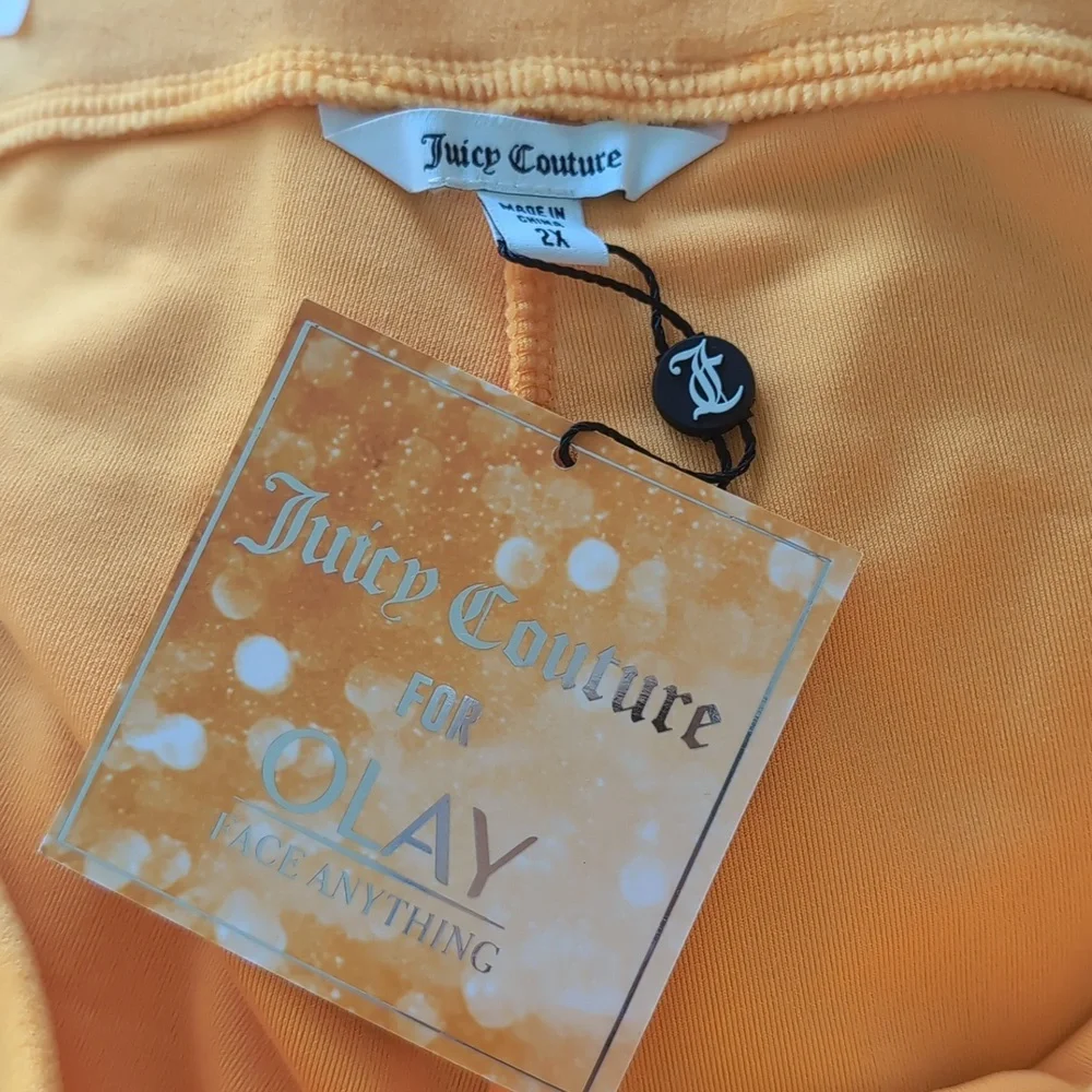 NEW Juicy Couture X Olay Limited Edition Velour Track Pants - Picture 5 of 6